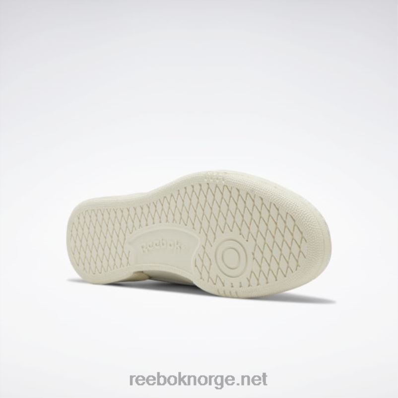 kritt/alabast/rødbrun 2X42N15 Reebok club c 85 vintage sko - Bilde 5