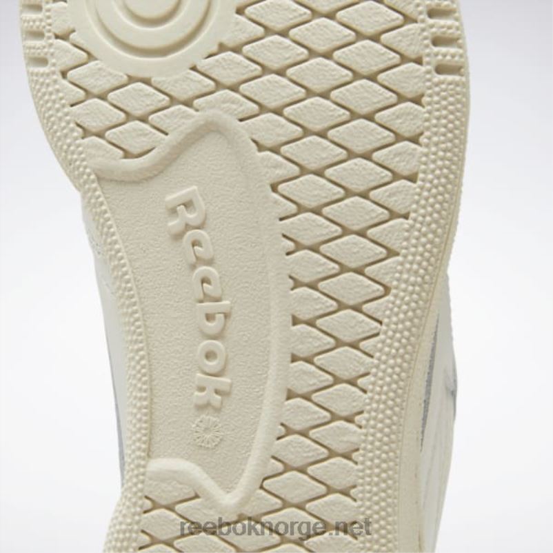 kritt/alabast/rødbrun 2X42N15 Reebok club c 85 vintage sko - Bilde 8