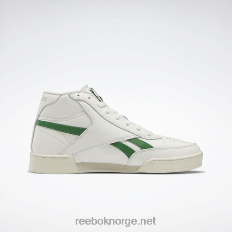 kritt/alabaster/glengrønn 2X42N269 Reebok club c 85 form hi sko - Bilde 2