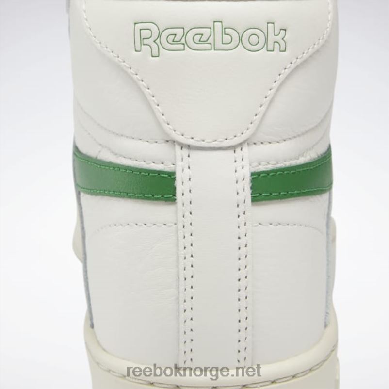 kritt/alabaster/glengrønn 2X42N269 Reebok club c 85 form hi sko - Bilde 8