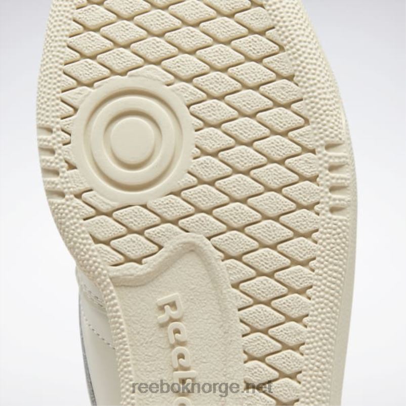 kritt/alabaster/glengrønn 2X42N2 Reebok club c 85 vintage damesko - Bilde 9