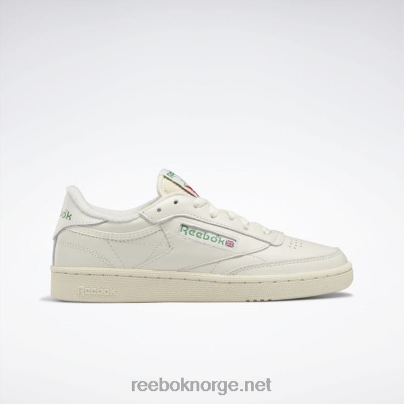 kritt_alabaster_glengronn_2x42n2_reebok_club_c_85_vintage_damesko.jpg kritt/alabaster/glengrønn 2X42N2 Reebok club c 85 vintage damesko - Bilde 1