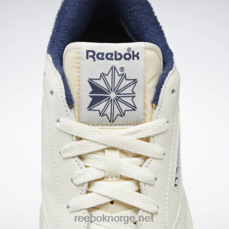 kritt/alabaster/vektor marine 2X42N12 Reebok club c 85 vintage sko - Bilde 7