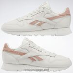kritt/aura appelsin 2X42N428 Reebok klassiske damesko i skinn - Bilde 9