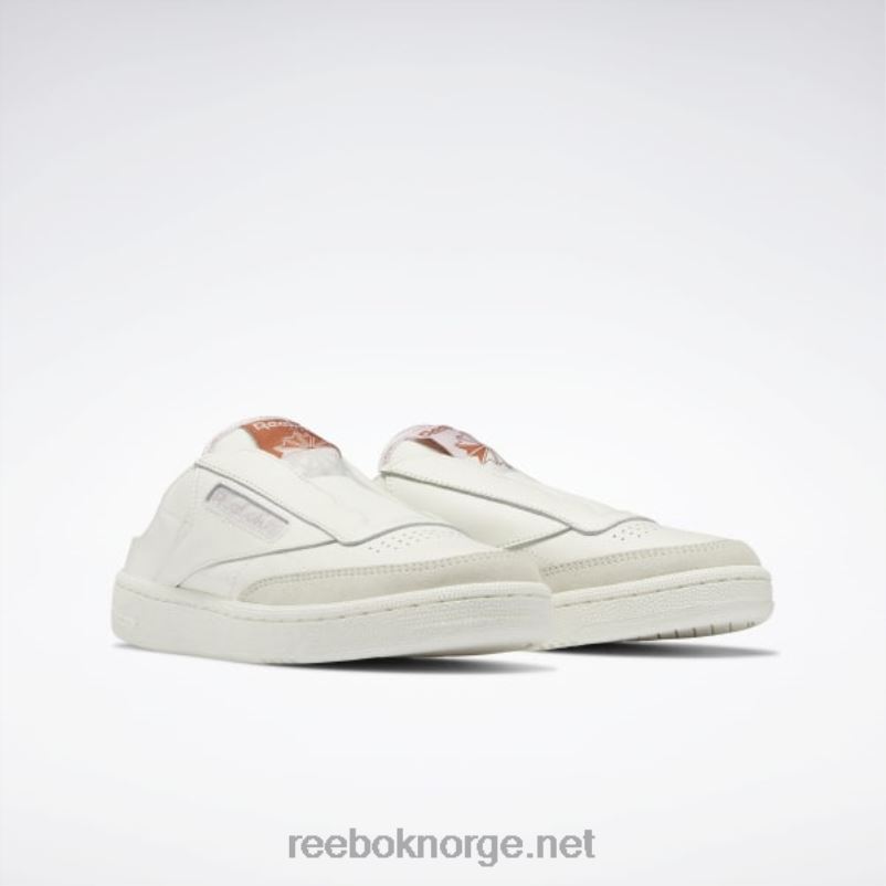 kritt/bakt jord/frostbær 2X42N763 Reebok club c lisseløse mulesko for kvinner - Bilde 5