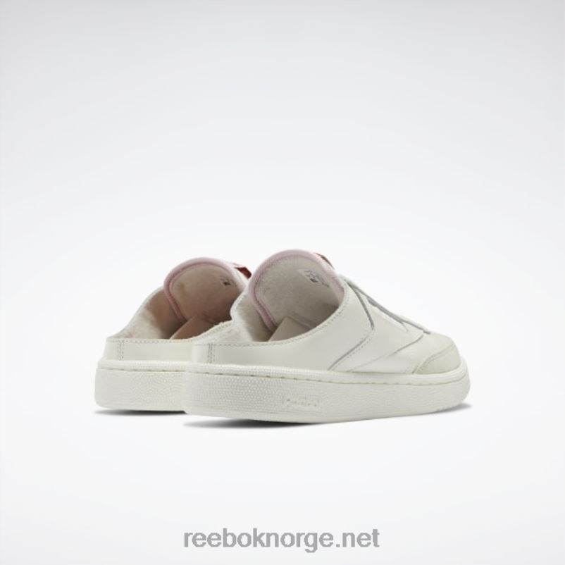 kritt/bakt jord/frostbær 2X42N763 Reebok club c lisseløse mulesko for kvinner - Bilde 6