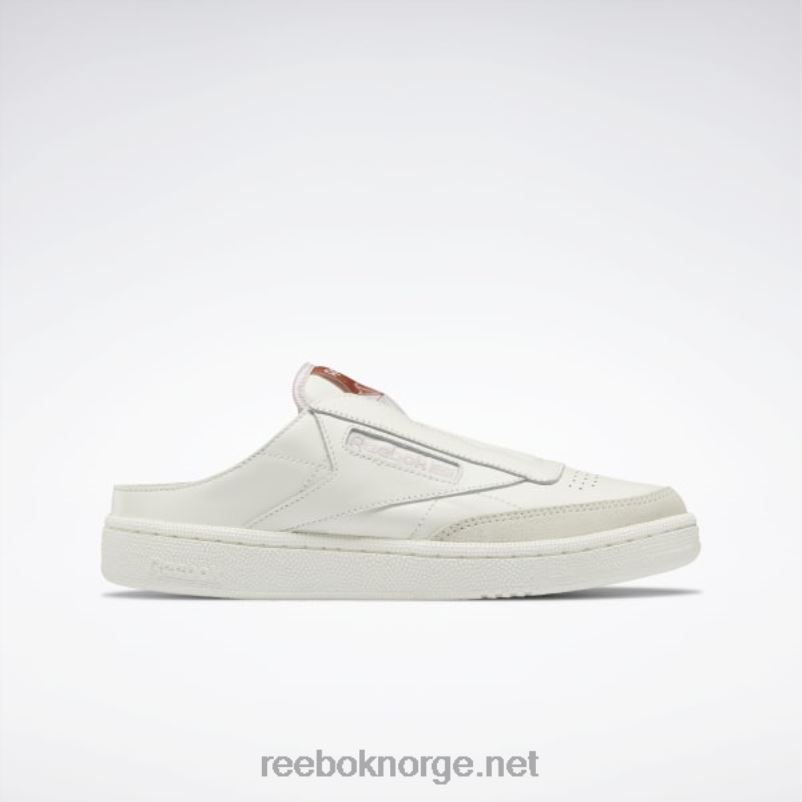 kritt/bakt jord/frostbær 2X42N763 Reebok club c lisseløse mulesko for kvinner - Bilde 1