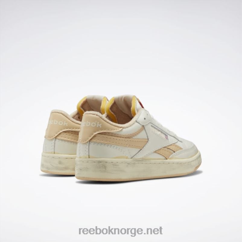 kritt/forvitret beige f22-r/alabast 2X42N1104 Reebok club c revenge vintage herresko - Bilde 4
