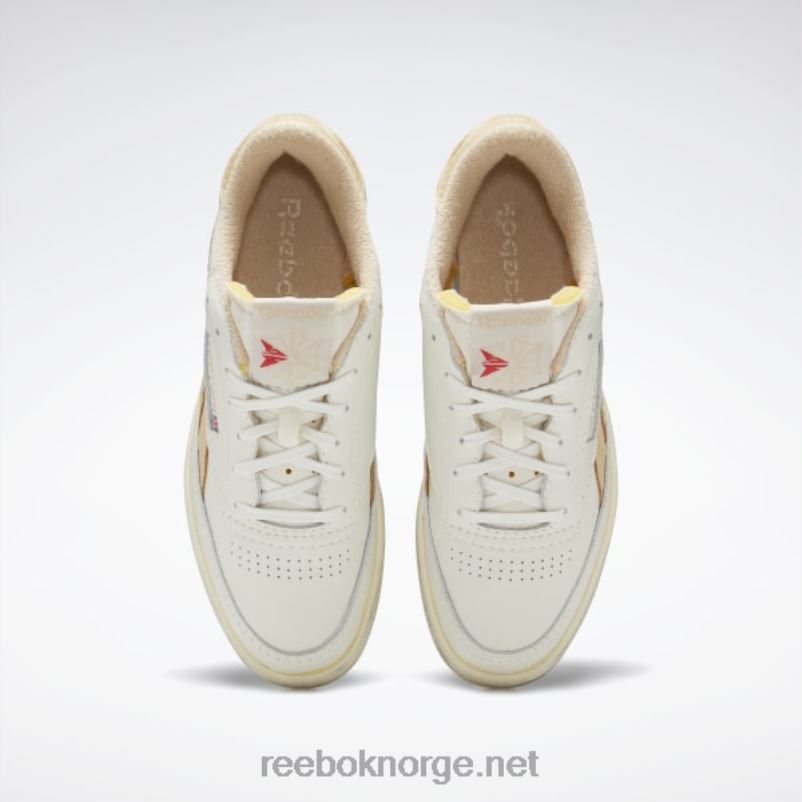 kritt/forvitret beige f22-r/alabast 2X42N1104 Reebok club c revenge vintage herresko - Bilde 6