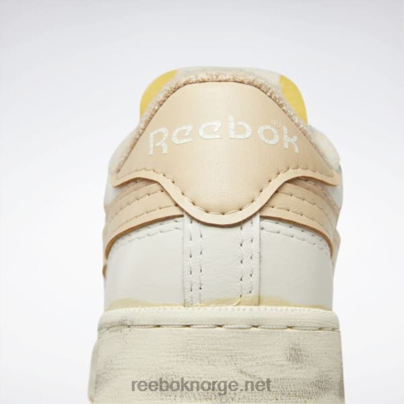 kritt/forvitret beige f22-r/alabast 2X42N1104 Reebok club c revenge vintage herresko - Bilde 8