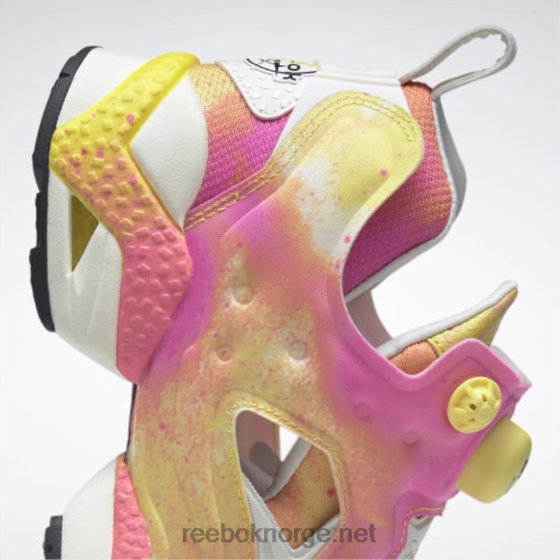 kritt/kjerne sort 2X42N197 Reebok smiley instapump fury sko - Bilde 12