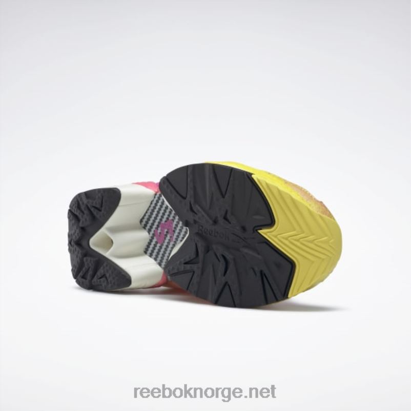 kritt/kjerne sort 2X42N197 Reebok smiley instapump fury sko - Bilde 9