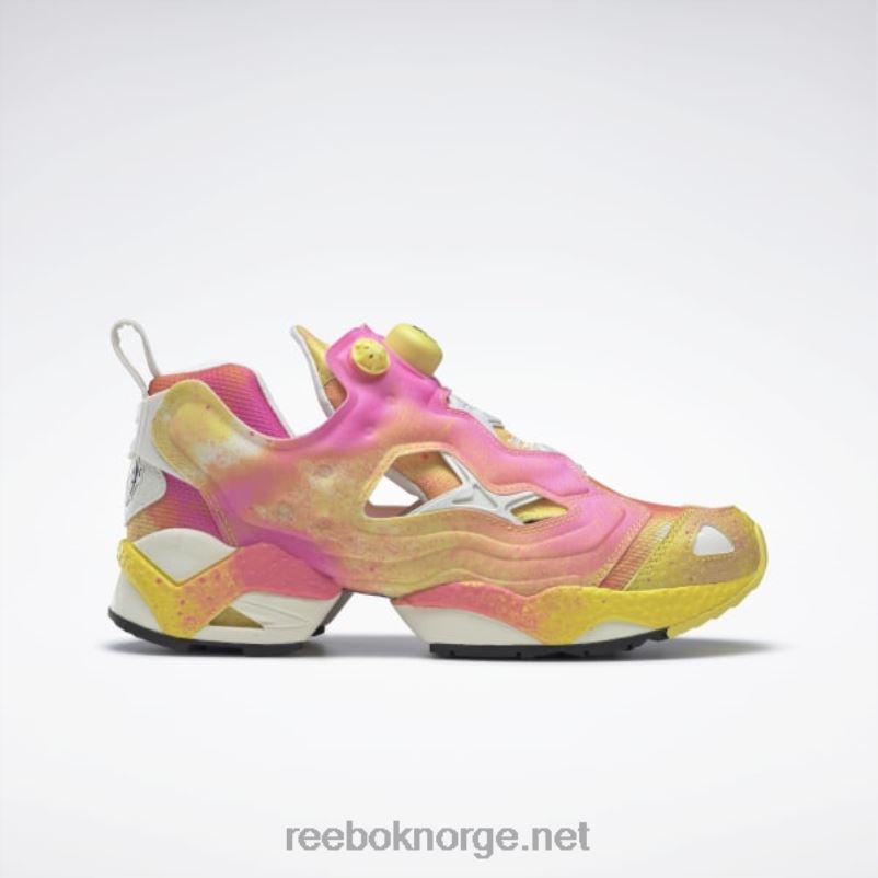 kritt/kjerne sort 2X42N197 Reebok smiley instapump fury sko - Bilde 1