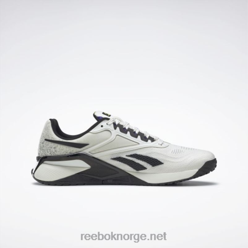 kritt/kjerne svart/fet lilla 2X42N1090 Reebok nano x2 treningssko for menn les mills - Bilde 2
