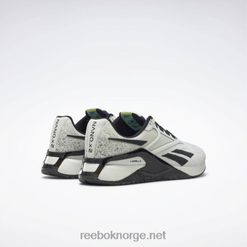 kritt/kjerne svart/fet lilla 2X42N1090 Reebok nano x2 treningssko for menn les mills - Bilde 4