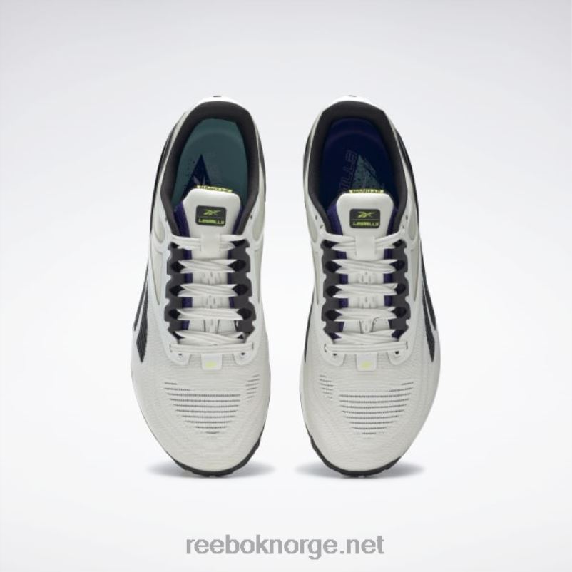 kritt/kjerne svart/fet lilla 2X42N1090 Reebok nano x2 treningssko for menn les mills - Bilde 6