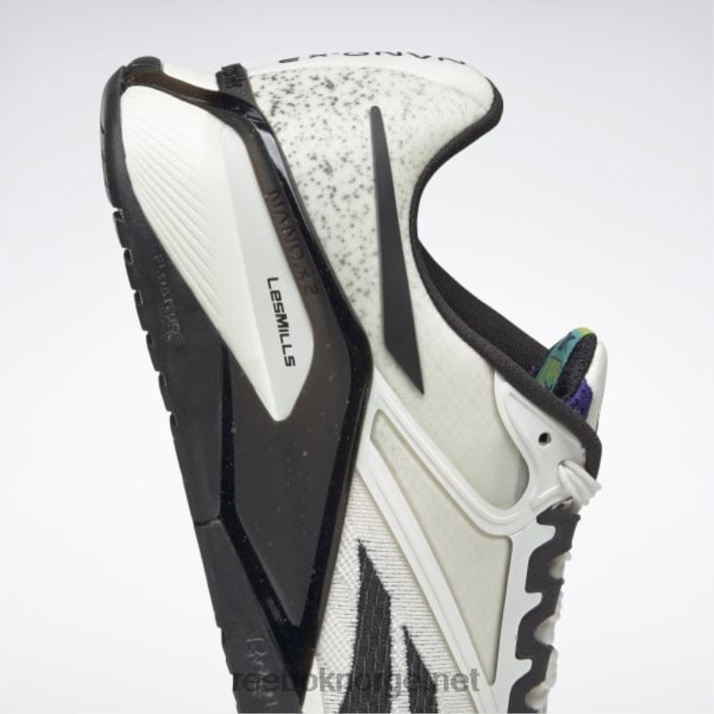 kritt/kjerne svart/fet lilla 2X42N1090 Reebok nano x2 treningssko for menn les mills - Bilde 7