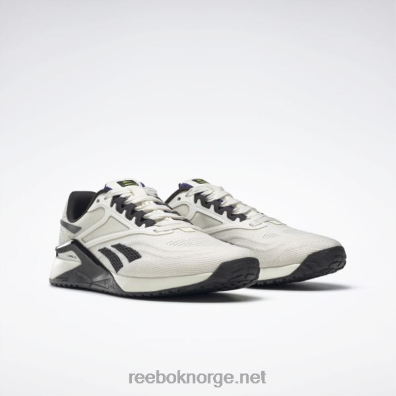 kritt/kjerne svart/fet lilla 2X42N115 Reebok nano x2 treningssko for kvinner les mills - Bilde 3
