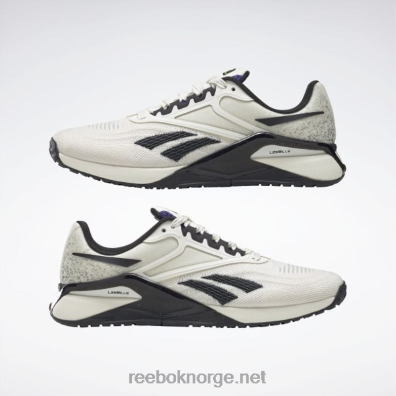 kritt/kjerne svart/fet lilla 2X42N115 Reebok nano x2 treningssko for kvinner les mills - Bilde 9