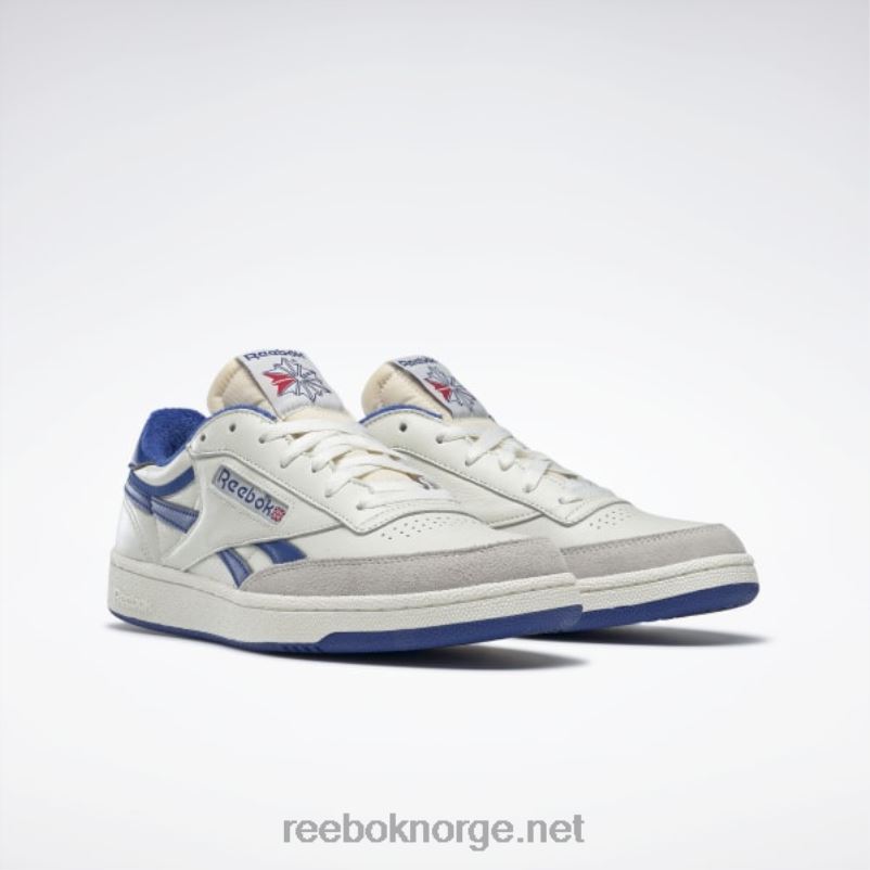 kritt/kollegial kongelig/utmerket rød 2X42N1029 Reebok club c revenge vintage herresko - Bilde 3