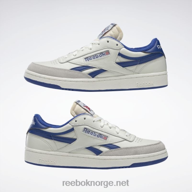 kritt/kollegial kongelig/utmerket rød 2X42N1029 Reebok club c revenge vintage herresko - Bilde 10