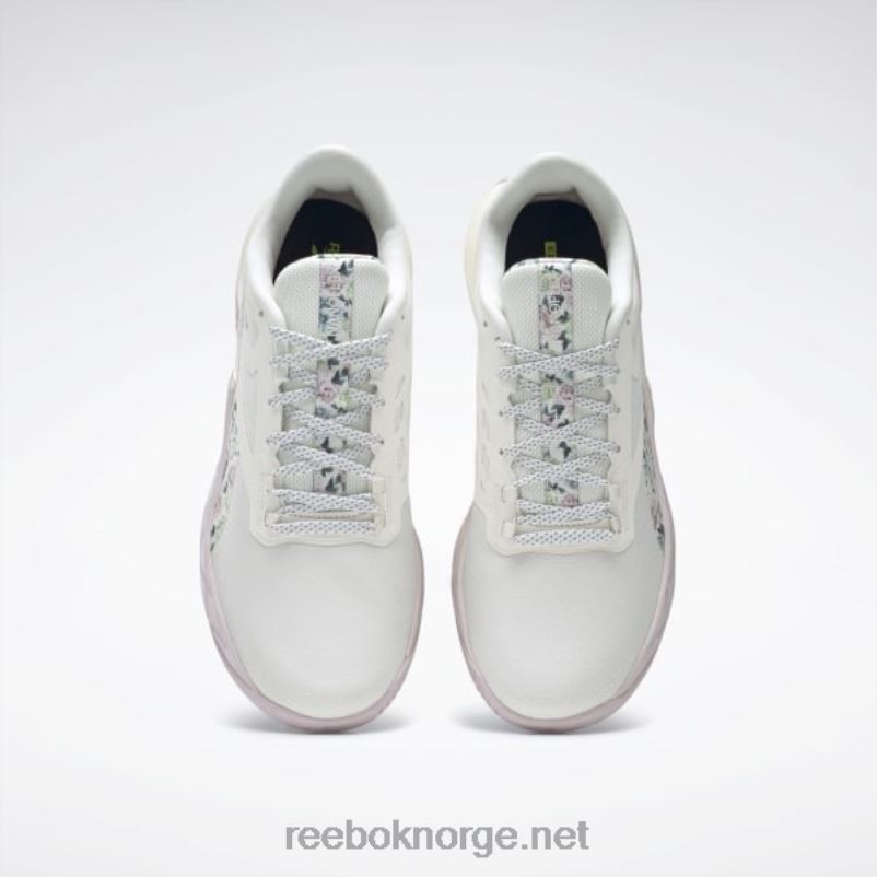 kritt/kvartsglød/blå skifer 2X42N309 Reebok nanoflex tr treningssko for kvinner - Bilde 6