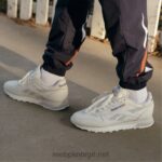kritt/lgh helgrå/alabast 2X42N125 Reebok klassiske skinnsko - Bilde 2