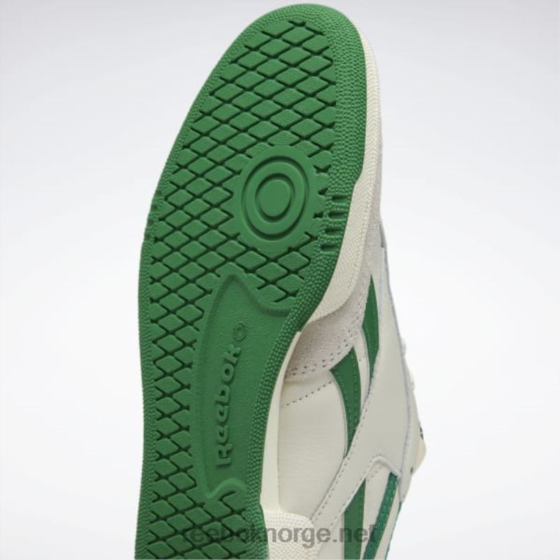 kritt/papir hvit/glengrønn 2X42N1043 Reebok club c revenge vintage herresko - Bilde 10