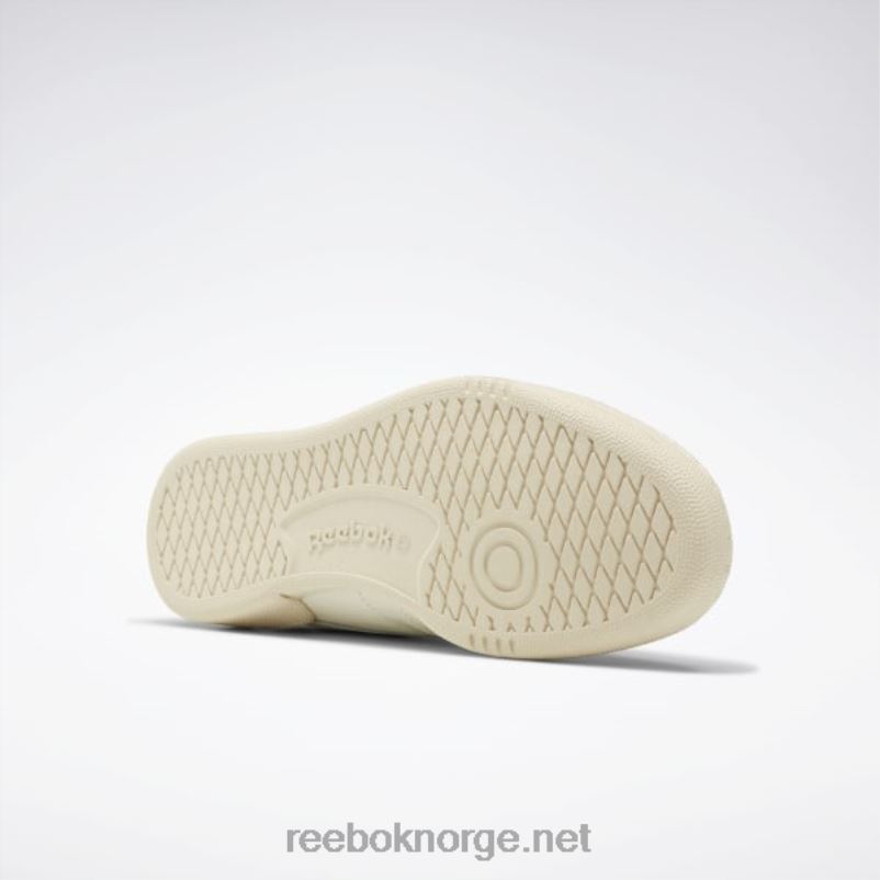 kritt/papirhvit/glengrønn 2X42N11 Reebok club c 85 vintage sko - Bilde 5