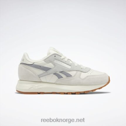 kritt/ren grå 2/matt sølv 2X42N179 Reebok klassiske skinn sp damesko