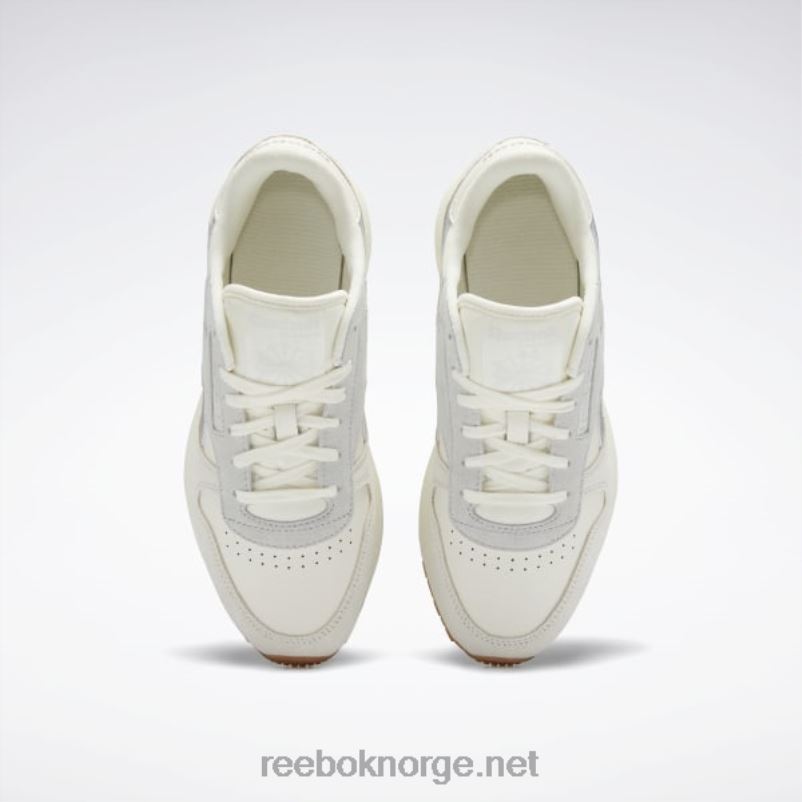 kritt/ren grå 2/matt sølv 2X42N179 Reebok klassiske skinn sp damesko - Bilde 6