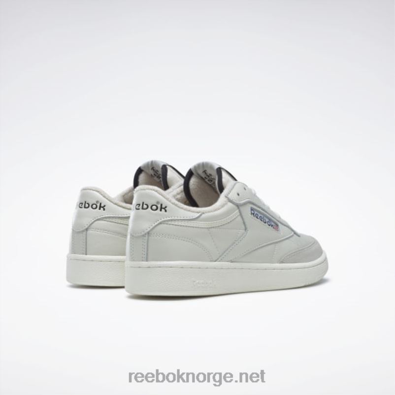 kritt/svart/vektorblått 2X42N174 Reebok club c 85 vintage sko - Bilde 4