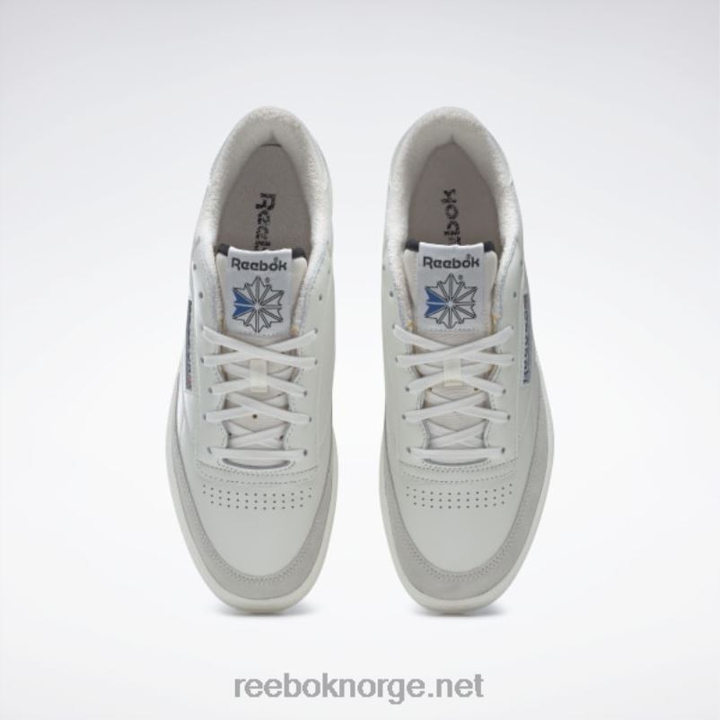 kritt/svart/vektorblått 2X42N174 Reebok club c 85 vintage sko - Bilde 6