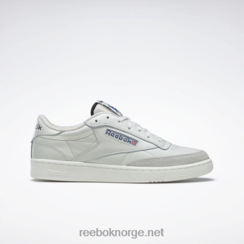 kritt_svart_vektorblatt_2x42n174_reebok_club_c_85_vintage_sko.jpg kritt/svart/vektorblått 2X42N174 Reebok club c 85 vintage sko - Bilde 1