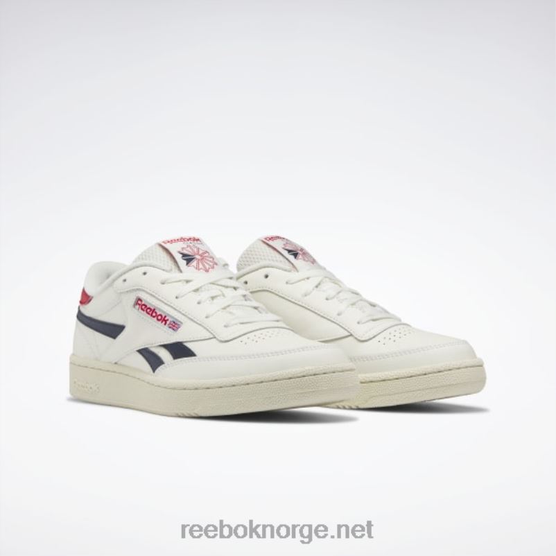 kritt/vektor marine/vektorrød 2X42N74 Reebok club c hevnsko - Bilde 3