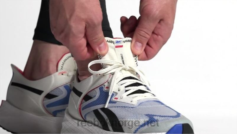 kritt/vektorblå/vektorrød 2X42N1068 Reebok floatride energy symmetros 2 løpesko for menn - Bilde 2