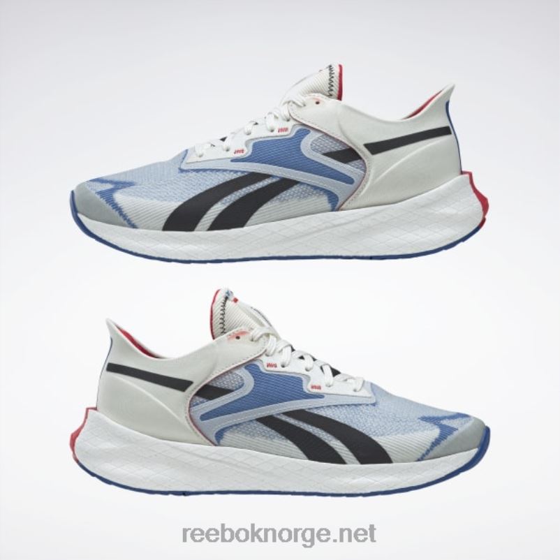 kritt/vektorblå/vektorrød 2X42N1068 Reebok floatride energy symmetros 2 løpesko for menn - Bilde 3