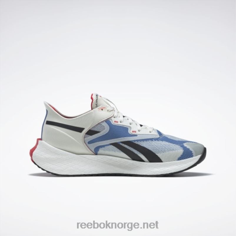 kritt/vektorblå/vektorrød 2X42N1068 Reebok floatride energy symmetros 2 løpesko for menn - Bilde 4