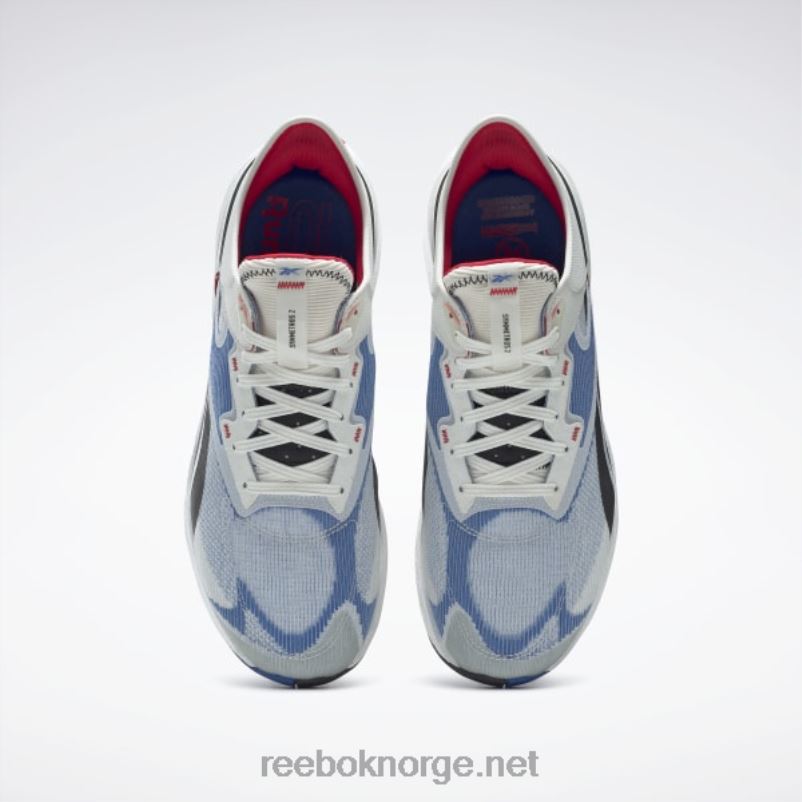 kritt/vektorblå/vektorrød 2X42N1068 Reebok floatride energy symmetros 2 løpesko for menn - Bilde 8