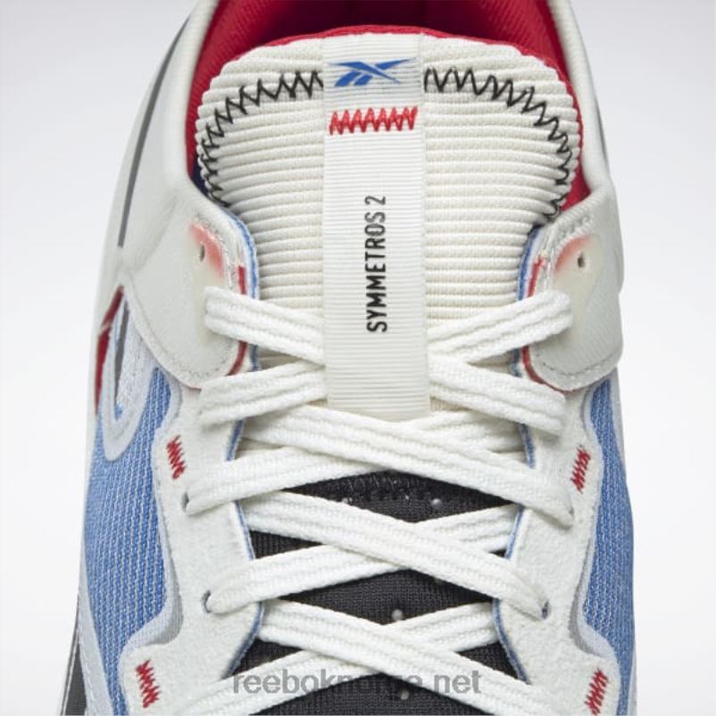 kritt/vektorblå/vektorrød 2X42N1068 Reebok floatride energy symmetros 2 løpesko for menn - Bilde 9