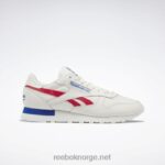kritt/vektorrød/vektorblå 2X42N683 Reebok klassiske skinnsko