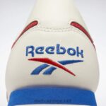 kritt/vektorrød/vektorblå 2X42N683 Reebok klassiske skinnsko - Bilde 8