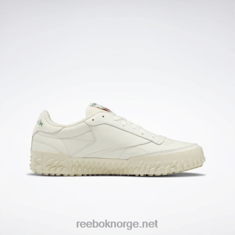 kritt/vintage kritt s23-r/glen grønn 2X42N306 Reebok club c vibram sko - Bilde 2
