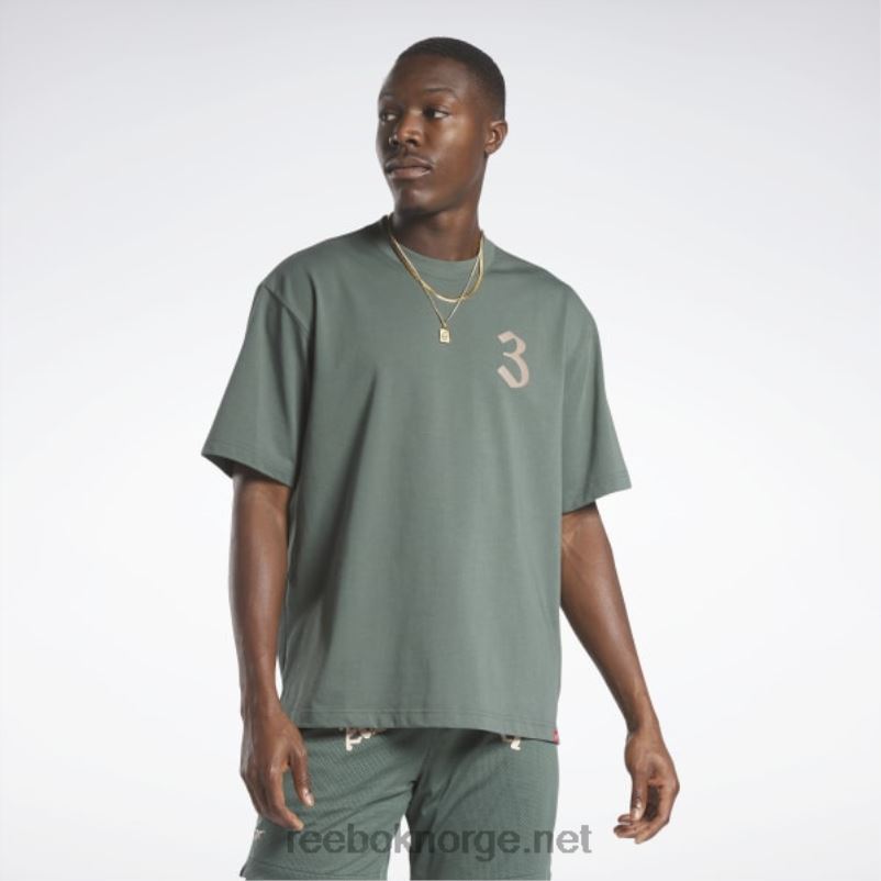 krittgronn_2x42n294_reebok_en_t_skjorte.jpg krittgrønn 2X42N294 Reebok En t-skjorte - Bilde 1