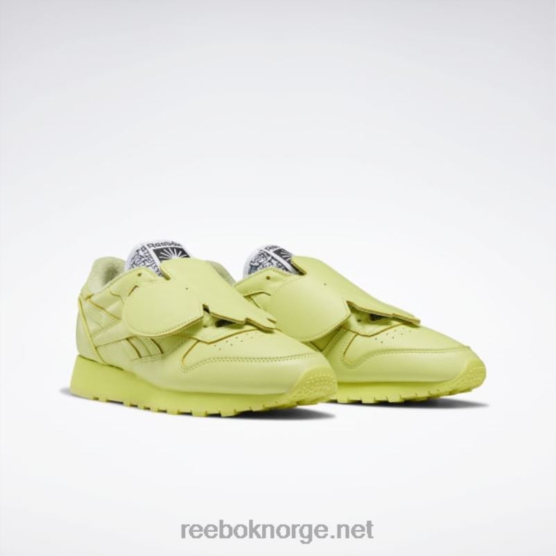 kul aloe/kjerne sort 2X42N544 Reebok eames klassiske skinnsko - Bilde 3