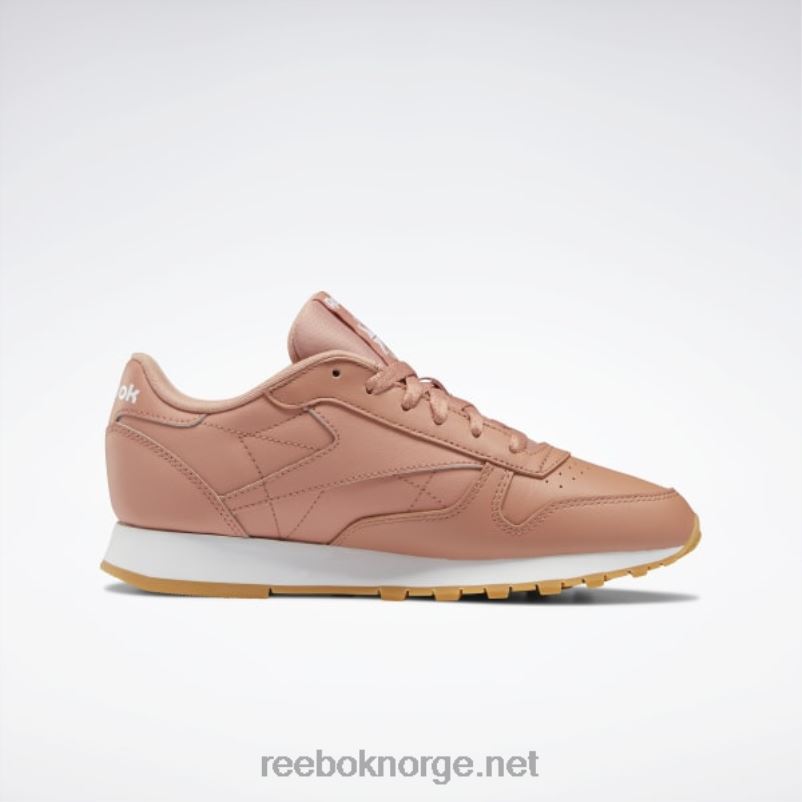 kvinner canyon korall mel/ftwr hvit 2X42N420 Reebok klassiske skinnsko - Bilde 2
