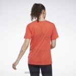 kvinner dynamisk rød 2X42N865 Reebok utbrent t-skjorte - Bilde 3