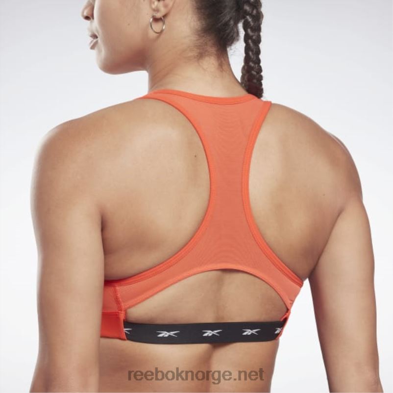 kvinner dynamisk rød 2X42N870 Reebok les mills lux racer sports-bh med middels støtte - Bilde 6