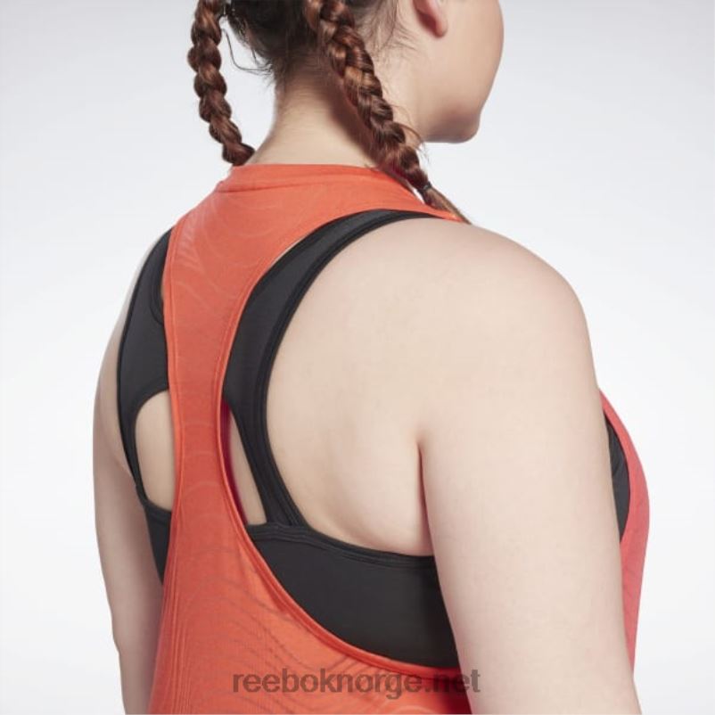kvinner dynamisk rød 2X42N912 Reebok utbrent tank topp (plus size) - Bilde 5