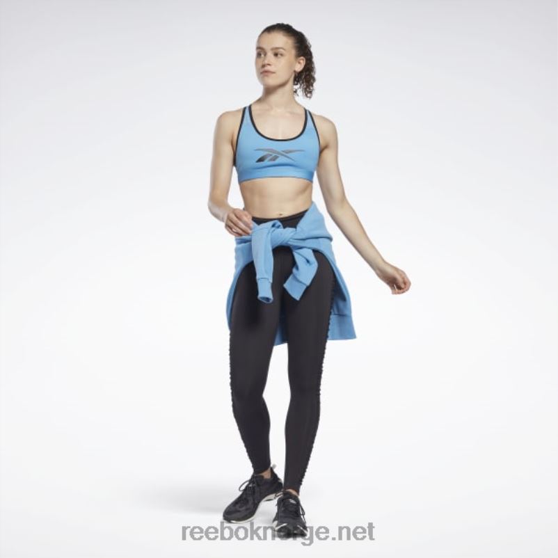 kvinner essensielt blått 2X42N728 Reebok lux vector racer sports-bh - Bilde 2